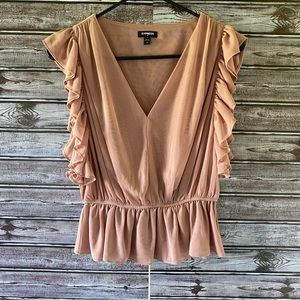 Express V-Neck Blouse Size XS‎